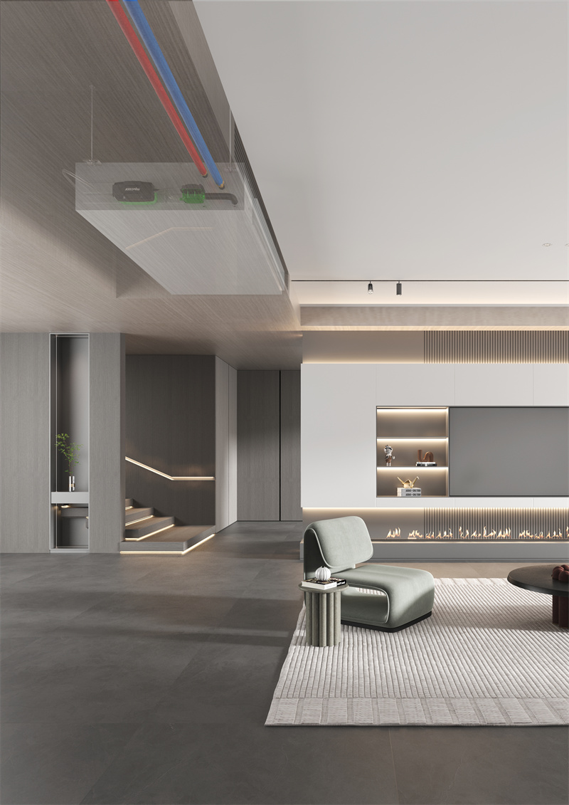 Operates quietly with safety switch for reliable AC drainage